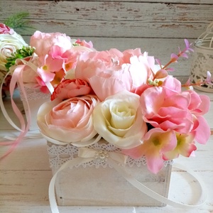 Vintage virágbox - otthon & életmód - dekoráció - Meska.hu