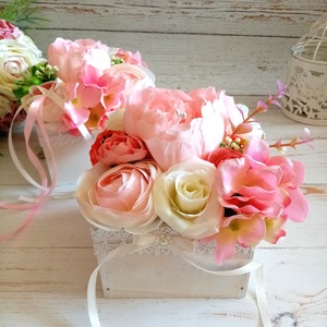 Vintage virágbox - otthon & életmód - dekoráció - Meska.hu