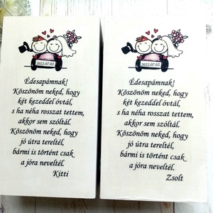 Apa szülőköszöntó ládika - Meska.hu