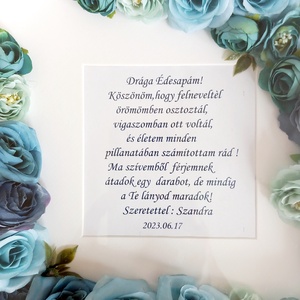 Kék álom  - esküvő - emlék & ajándék - szülőköszöntő ajándék - Meska.hu