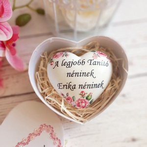 Pedagógus köszönőajándék  szív  - Meska.hu