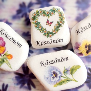 Köszönöm kő - Meska.hu Köszönöm kő - Meska.hu