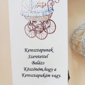 Keresztelő köszönetajándék - játék & sport - keresztelőajándékok - Meska.hu