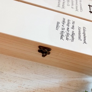 Bortartó Nagypapa és Keresztapa szülőköszöntő - otthon & életmód - konyhafelszerelés, tálalás - tálalás - bortartó - Meska.hu