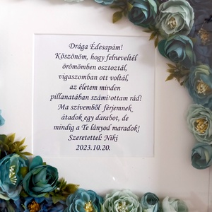 Kék álom  - esküvő - emlék & ajándék - szülőköszöntő ajándék - Meska.hu
