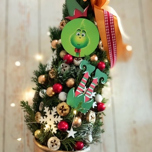 Grincs grincses fa - karácsony - karácsonyi lakásdekoráció - karácsonyfa, grincsfa - Meska.hu