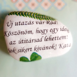 Feliratos kő! - otthon & életmód - dekoráció - asztal és polc dekoráció - kavics & kő - Meska.hu