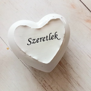 Szív kő - otthon & életmód - dekoráció - Meska.hu
