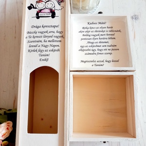 Tanú felkérő bortartó - Meska.hu