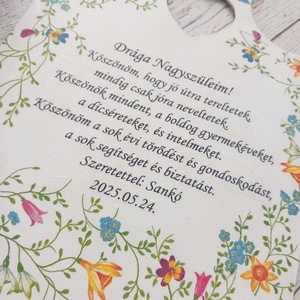 Nagymama köszöntő  - esküvő - emlék & ajándék - szülőköszöntő ajándék - Meska.hu