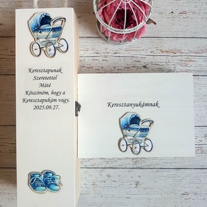 Keresztelő köszönetajándék virágos ládika - játék & sport - keresztelőajándékok - Meska.hu