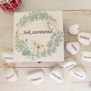 Köszönetajándék  - otthon & életmód - dekoráció - asztal és polc dekoráció - kavics & kő - Meska.hu