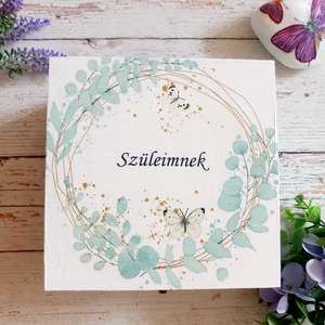 Egyedi szülököszöntő - esküvő - emlék & ajándék - szülőköszöntő ajándék - Meska.hu