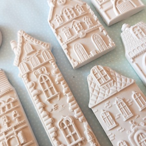 Házikó kerámia garnitúra - karácsony - karácsonyi lakásdekoráció - karácsonyi falu, házikó - Meska.hu Házikó kerámia garnitúra - karácsony - karácsonyi lakásdekoráció - karácsonyi falu, házikó - Meska.hu