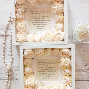 2 db Ekrü álom Szülőköszönt kép - Meska.hu