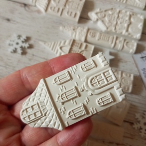 Kerámia házikós garnitúra 12 db. - diy (csináld magad) - egységcsomag - Meska.hu