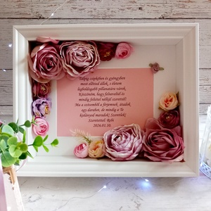 Mályva álom képkeret idézettel - Meska.hu