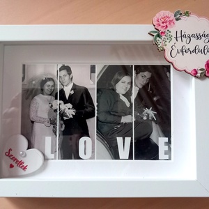 Love képkeret fotóval - Meska.hu