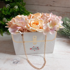 Virágtáska - otthon & életmód - dekoráció - asztal és polc dekoráció - asztaldísz - Meska.hu