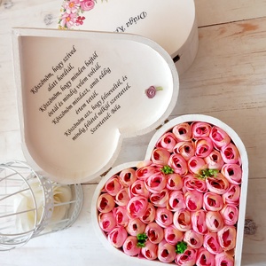 Édesanyám köszöntő ajándék garnitúra pink - Meska.hu