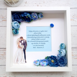 Valami kék köszönetajándék - Meska.hu