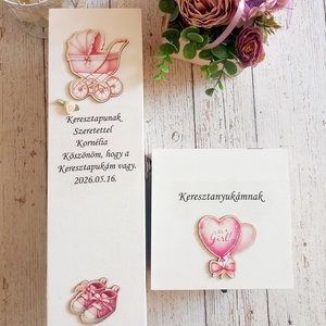 Keresztelő köszönetajándék - baba - mama - keresztelő kellékek - keresztelőajándékok - Meska.hu