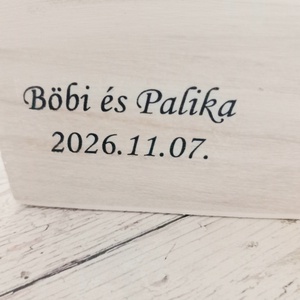 Szívecskés szülököszöntő - esküvő - emlék & ajándék - köszönőajándék - Meska.hu