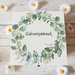 Virágos Szülököszöntő alapkövei garnitúra - esküvő - emlék & ajándék - szülőköszöntő ajándék - Meska.hu