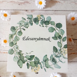 Virágos Szülököszöntő alapkövei garnitúra - esküvő - emlék & ajándék - szülőköszöntő ajándék - Meska.hu