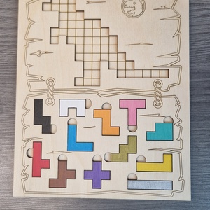 Dínós Puzzle - játék & sport - puzzle - kirakó, kocka kirakó - Meska.hu