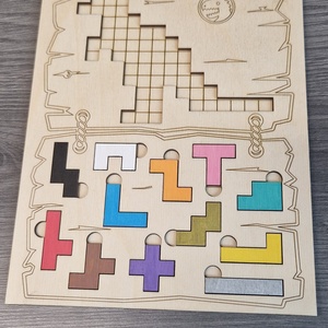 Dínós Puzzle - játék & sport - puzzle - kirakó, kocka kirakó - Meska.hu