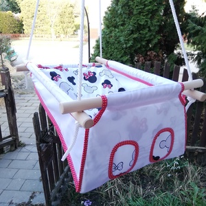 100% pamut Minnie egeres hinta - játék & sport - hinta & kerti játék - Meska.hu