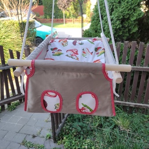 100 % pamut drapp- gombás hinta - Meska.hu