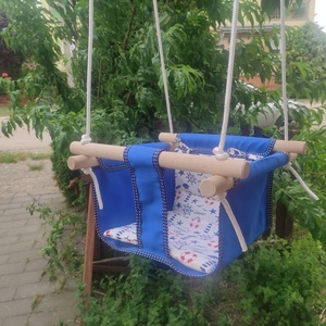 Gyerkőc hinta 1 éves kortól 100% pamut - Meska.hu