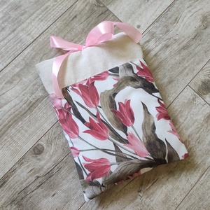 Könyvtartó tulipán mintás, Könyv & Zene, Könyvtok, Varrás, MESKA