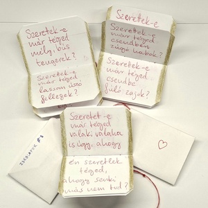 ZsebLapok #8 Szeret - otthon & életmód - papír, írószer - ajándékozás kellékei - képeslap, üdvözlőlap - Meska.hu