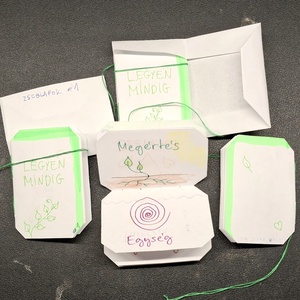 ZsebLapok #1  Legyen Mindig  /ZÖLD - otthon & életmód - papír, írószer - ajándékozás kellékei - ajándékkísérő - Meska.hu