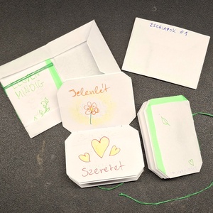 ZsebLapok #1  Legyen Mindig  /KÉK - otthon & életmód - papír, írószer - ajándékozás kellékei - ajándékkísérő - Meska.hu