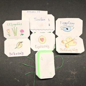 ZsebLapok #1  Legyen Mindig  /KÉK - otthon & életmód - papír, írószer - ajándékozás kellékei - ajándékkísérő - Meska.hu