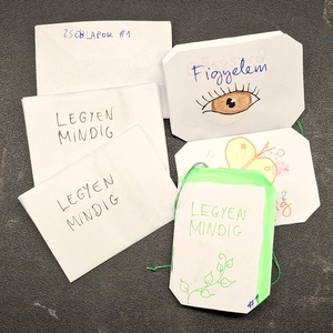 ZsebLapok #1  Legyen Mindig  /BARNA, Otthon & Életmód, Papír, írószer, Ajándékozás kellékei, Ajándékkísérő, Varrás, Papírművészet, MESKA