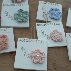 Köszönettel feliratú ajándék tanároknak, dadusoknak - otthon & életmód - dekoráció - Meska.hu