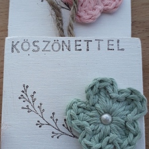 Köszönettel feliratú ajándék tanároknak, dadusoknak - otthon & életmód - dekoráció - Meska.hu