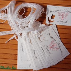 Magyar Kézműves Termék - árukísérő címke 30 db-os -  - Meska.hu