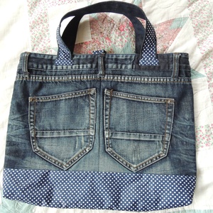 Farmertáska - táska & tok - kézitáska & válltáska - kézitáska - Meska.hu