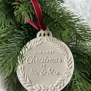 First Christmas karácsonyfadísz - otthon & életmód - dekoráció - dísztárgy - Meska.hu