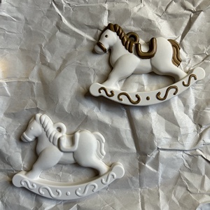 Hintaló karácsonyfadísz - otthon & életmód - dekoráció - dísztárgy - Meska.hu