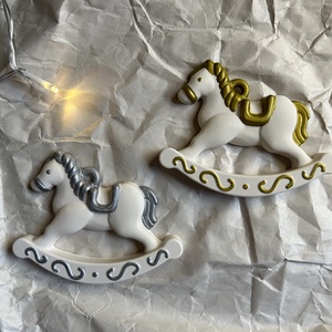 Hintaló karácsonyfadísz - otthon & életmód - dekoráció - dísztárgy - Meska.hu