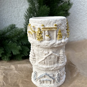 Téli falu teamécsestartó, Otthon & Életmód, Dekoráció, Dísztárgy, Mindenmás, MESKA