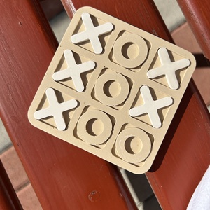 Tic Tac Toe játék dekor - otthon & életmód - dekoráció - dísztárgy - Meska.hu