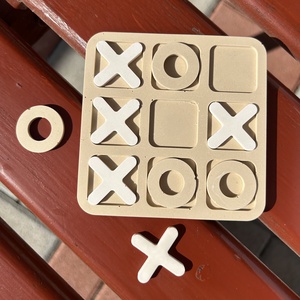 Tic Tac Toe játék dekor, Otthon & Életmód, Dekoráció, Dísztárgy, Mindenmás, MESKA